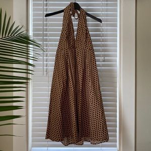 J. Crew | Cotton Halter Dress